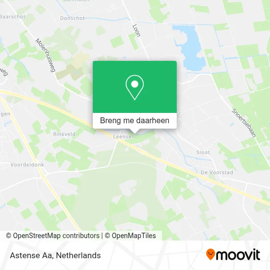 Astense Aa kaart
