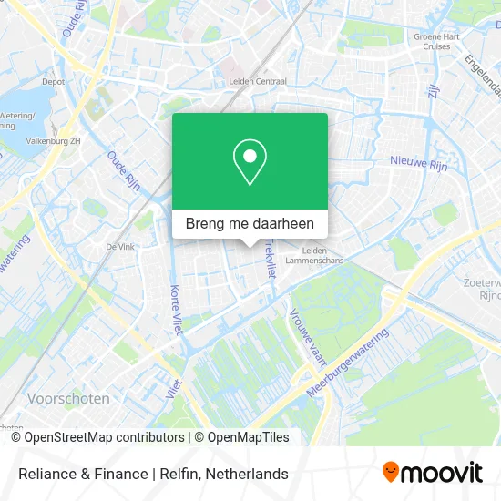 Reliance & Finance | Relfin kaart