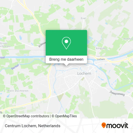 Centrum Lochem kaart