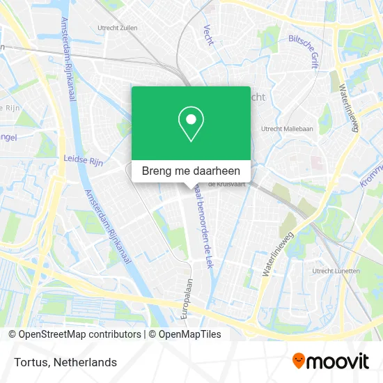 Tortus kaart