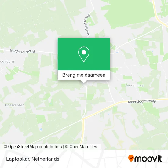 Laptopkar kaart