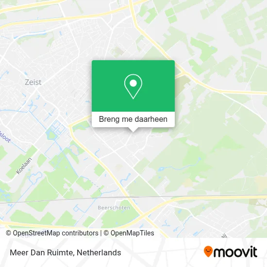 Meer Dan Ruimte kaart
