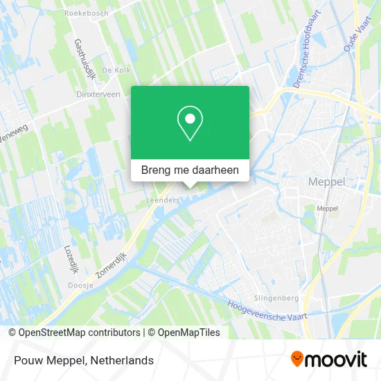 Pouw Meppel kaart