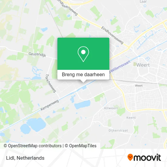 Lidl kaart