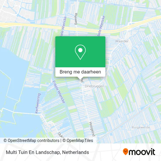 Multi Tuin En Landschap kaart