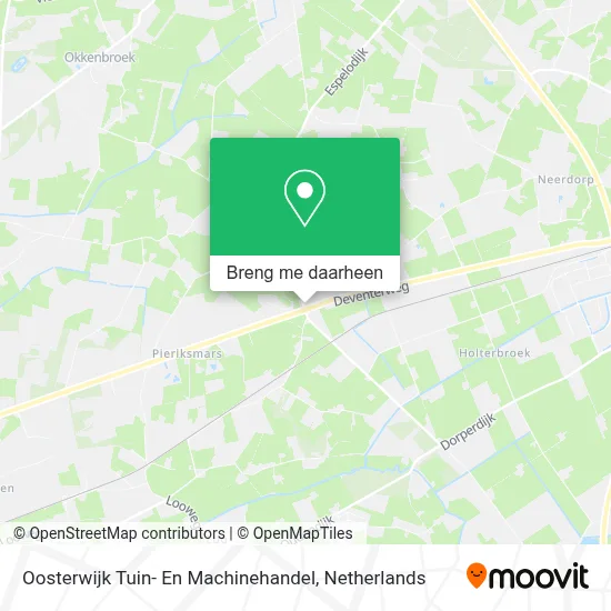 Oosterwijk Tuin- En Machinehandel kaart