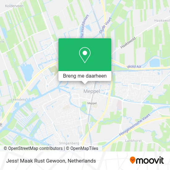 Jess! Maak Rust Gewoon kaart