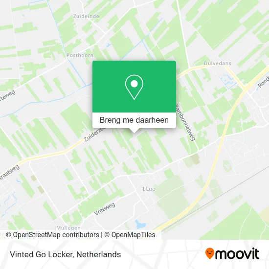 Vinted Go Locker kaart