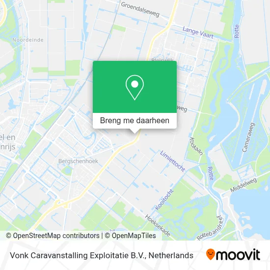 Vonk Caravanstalling Exploitatie B.V. kaart