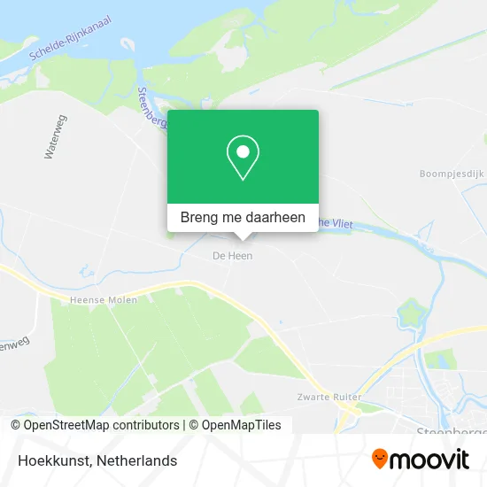 Hoekkunst kaart