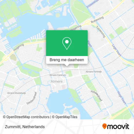 Zummitt kaart
