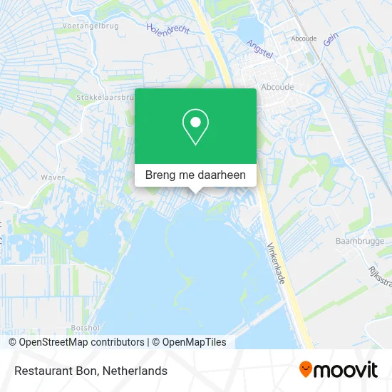 Restaurant Bon kaart