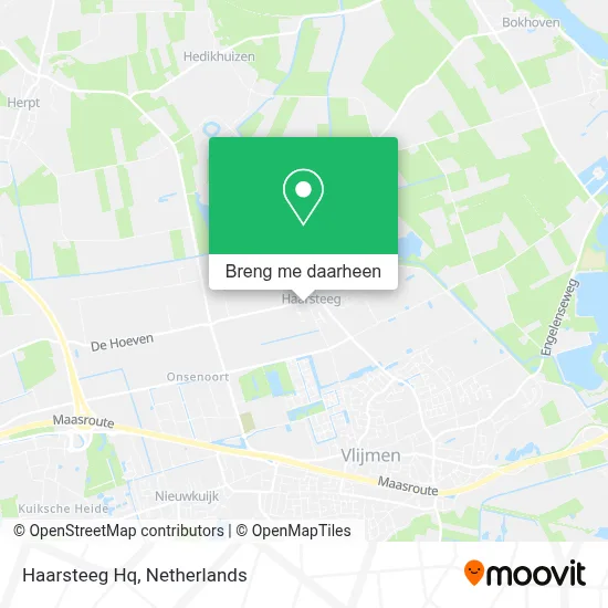 Haarsteeg Hq kaart