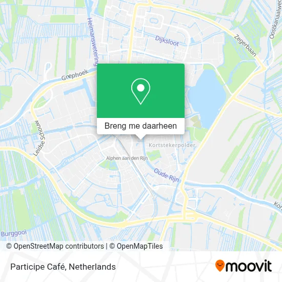 Participe Café kaart
