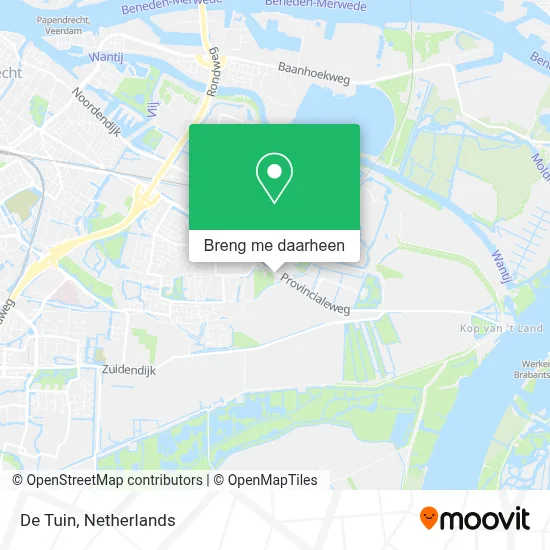 De Tuin kaart