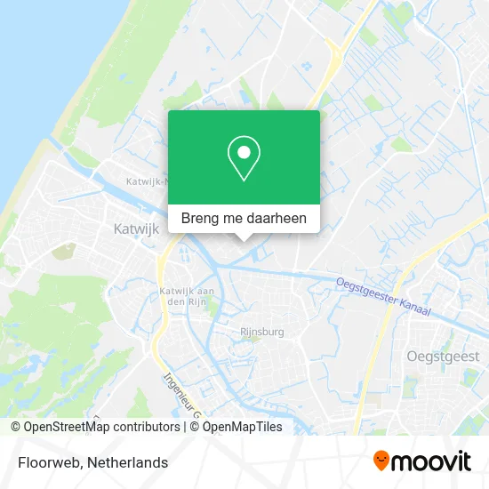 Floorweb kaart