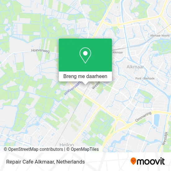 Repair Cafe Alkmaar kaart
