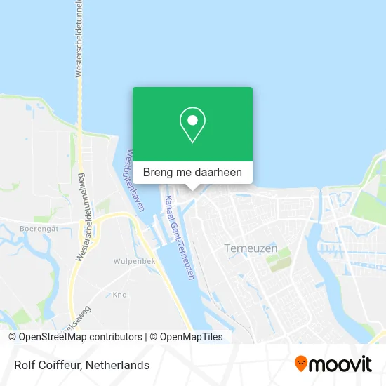 Rolf Coiffeur kaart