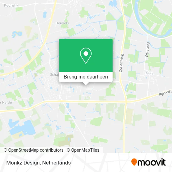 Monkz Design kaart