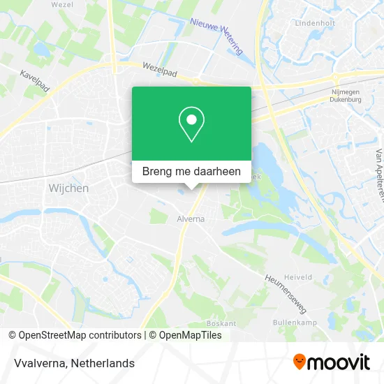 Vvalverna kaart