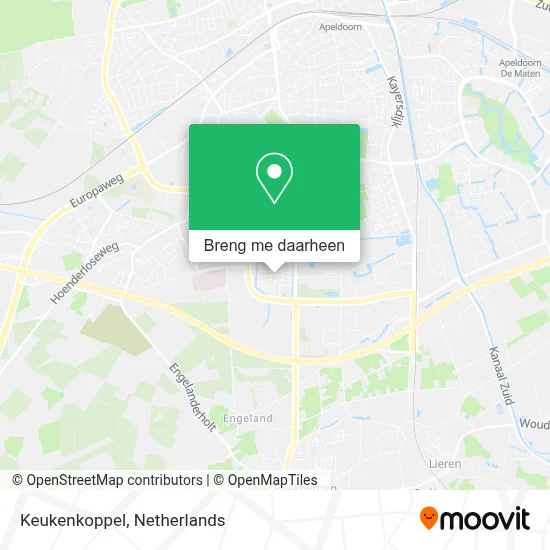 Keukenkoppel kaart