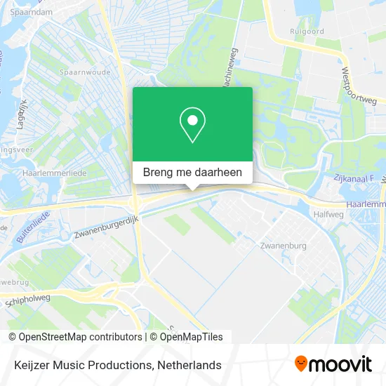 Keijzer Music Productions kaart