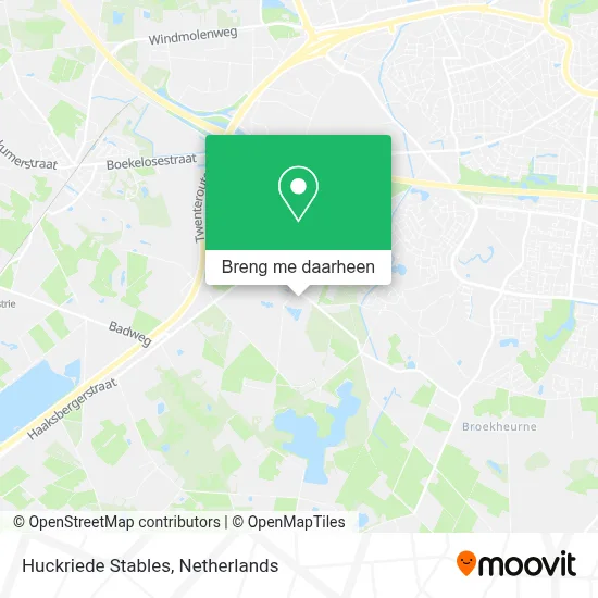 Huckriede Stables kaart