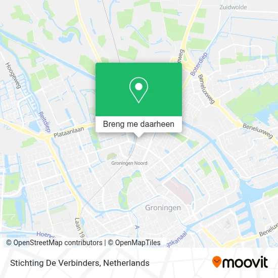 Stichting De Verbinders kaart