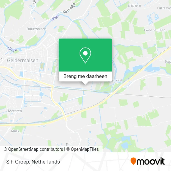 Sih-Groep kaart