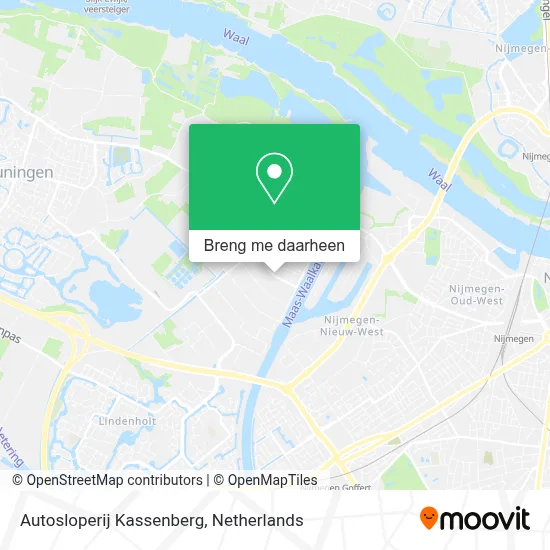 Autosloperij Kassenberg kaart