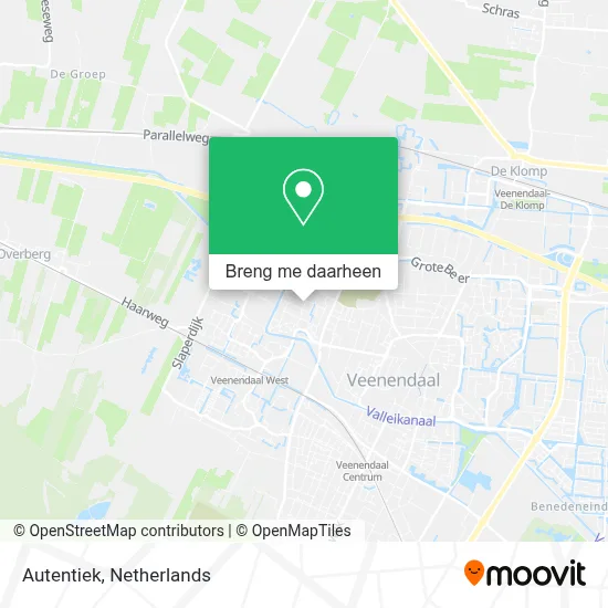 Autentiek kaart