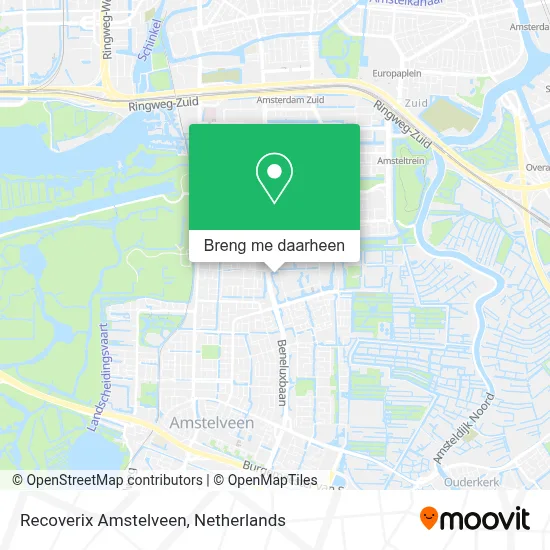 Recoverix Amstelveen kaart