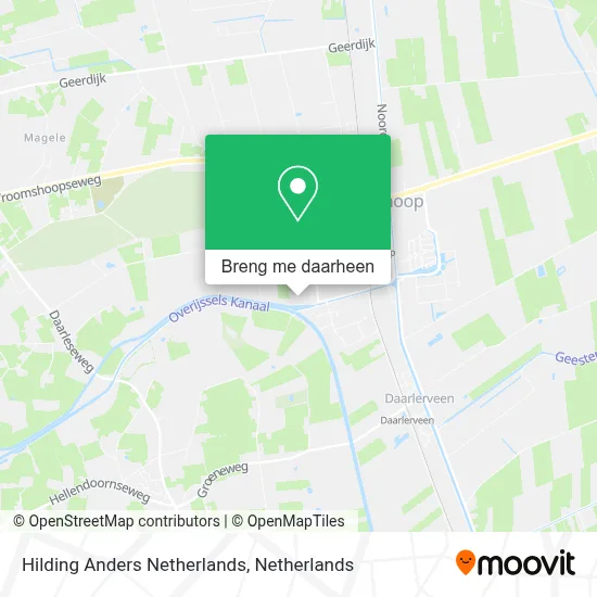 Hilding Anders Netherlands kaart