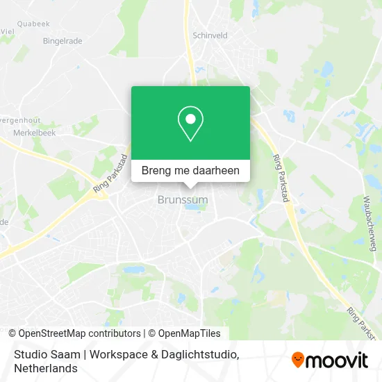 Studio Saam | Workspace & Daglichtstudio kaart