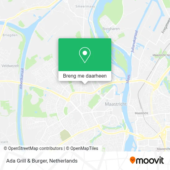 Ada Grill & Burger kaart