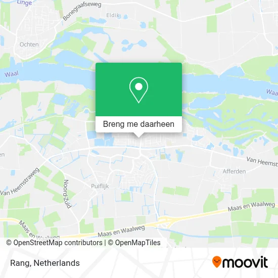 Rang kaart