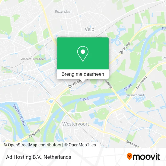 Ad Hosting B.V. kaart