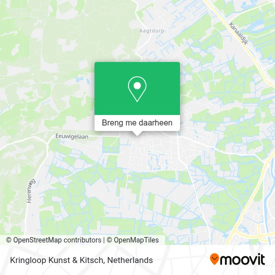 Kringloop Kunst & Kitsch kaart