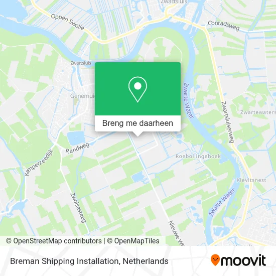 Breman Shipping Installation kaart