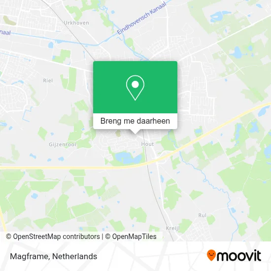Magframe kaart