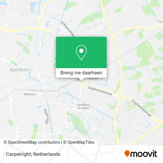 Carpetright kaart