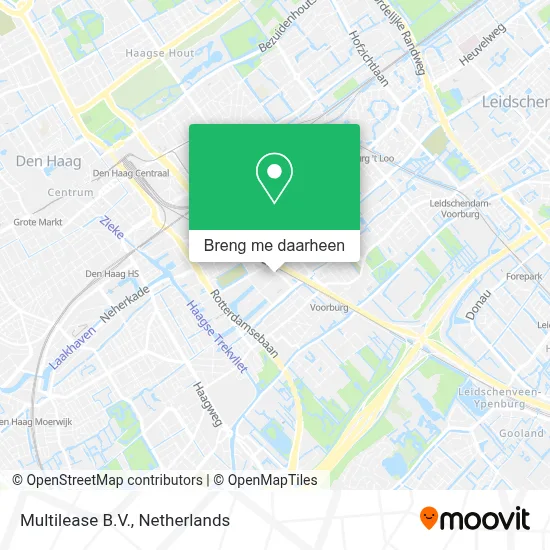 Multilease B.V. kaart