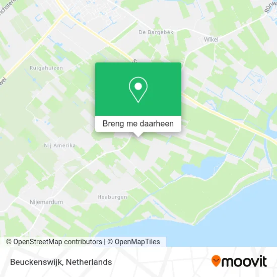 Beuckenswijk kaart