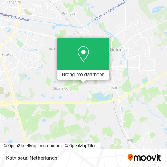 Katviseur kaart