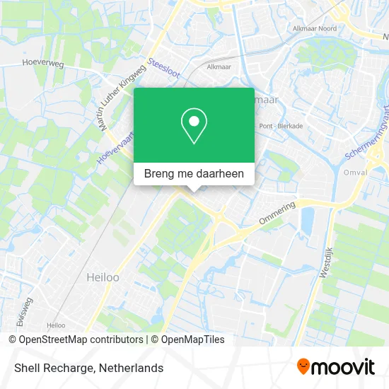 Shell Recharge kaart