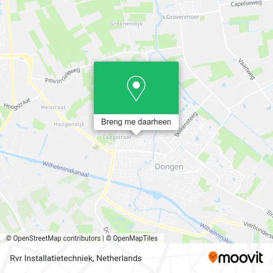 Rvr Installatietechniek kaart
