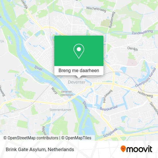 Brink Gate Asylum kaart