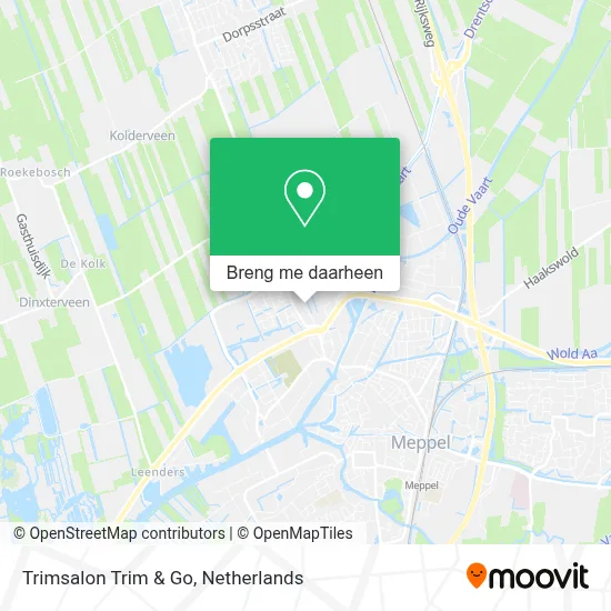 Trimsalon Trim & Go kaart