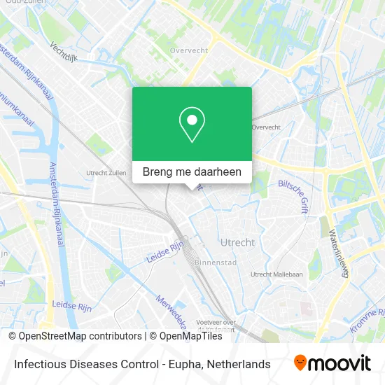 Infectious Diseases Control - Eupha kaart