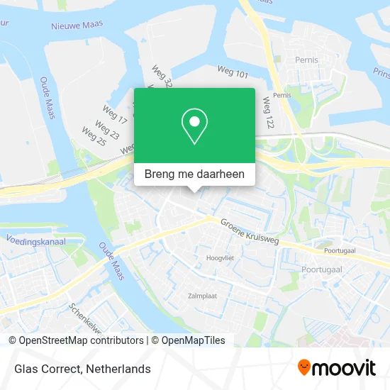 Glas Correct kaart